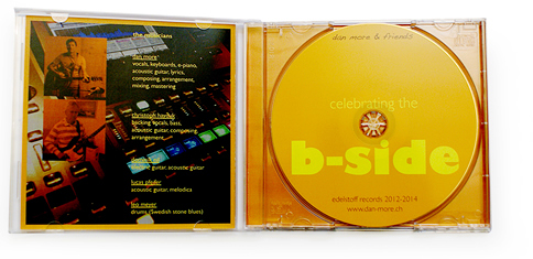 Digipack in Klavierlack-schwarzem Tray